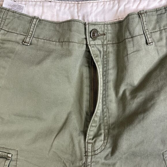 Levi Strauss Cargo Pant Men 38x30 Green Slim Straight Stretch Utility Streetwear - Picture 4 of 16